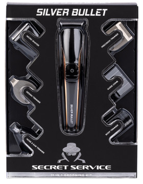 Silver Bullet Secret Service 11 In 1 Grooming Kit