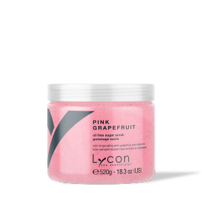 Lycon Pink Grapefruit Sugar Scrub 520g Lycon Pink Grapefruit Sugar Scrub 520g