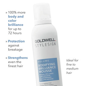 Goldwell StyleSign Volume Bodifying Brilliance Mousse 300ml Goldwell StyleSign Volume Bodifying Brilliance Mousse 300ml