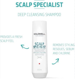 Goldwell Dualsenses Scalp Specialist Deep Cleansing Shampoo 250ml Goldwell Dualsenses Scalp Specialist Deep Cleansing Shampoo 250ml