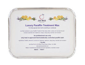 Jax Wax Luxury Paraffin Wax 1KG-Lemon