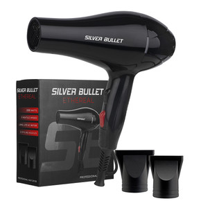 Silver Bullet Ethereal Professional Hair Dryer - Black Silver Bullet Ethereal Professional Hair Dryer - Black