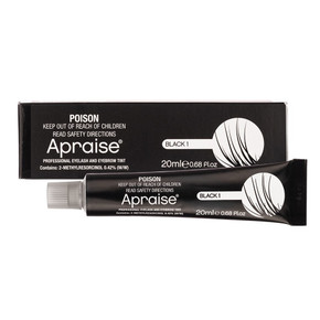 Apraise Eyelash And Eyebrow Vegan Tint Black 20ml