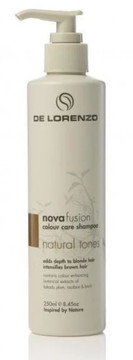 DeLorenzo Novafusion Natural Tones Shampoo - 250ml