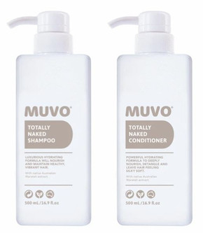 Muvo Totally Naked Shampoo & Conditioner Duo 500ml