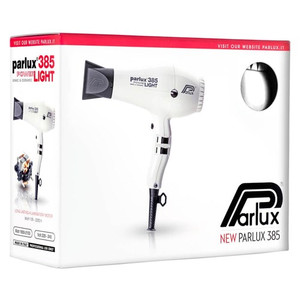 Parlux 385 Power Light Ceramic Ionic Hair Dryer - White