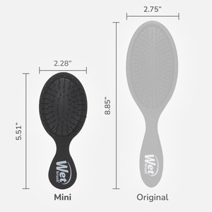 WetBrush Frost Mini Detangler - Black