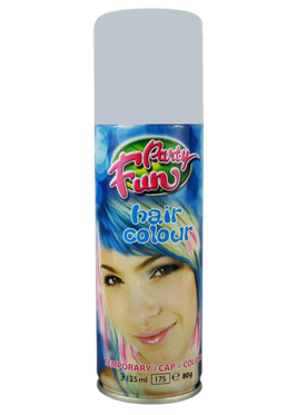 Party Fun Temporary Color Hair Spray Silver - 125ml