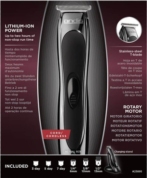 Andis Professional Slimline Ion Cordless Trimmer