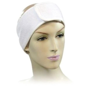 Velcro White Headband
