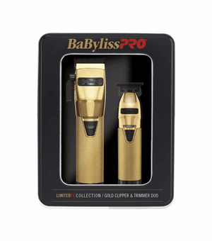BabylissPRO Limited Edition GoldFX Clipper & Trimmer Set
