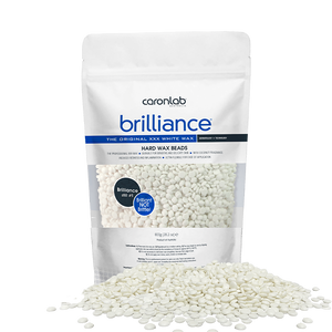 Caronlab Brilliance Hard Wax White Beads - 800g