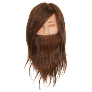 Max Bearded Male Mannequin Head