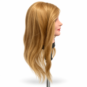 Mary Blonde 50 - 55cm Human Hair Mannequin Head