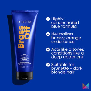 Matrix Total Results Brass Off Blue Toning Mask 200ml
