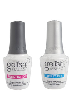 Gelish Dynamic Duo Foundation & Top It Off