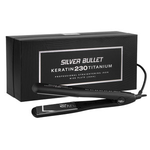 Silver Bullet Keratin 230 Titanium Wide Plate Hair Straightener
