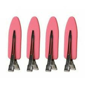 Creaseless Hair Clips 4 Pack- Assorted Colours