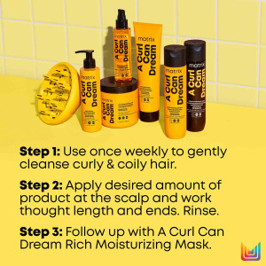 Matrix Total Results A Curl Can Dream Shampoo For Curly Hair 300ml