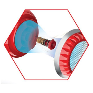 Parlux Alyon Air Ionizer Tech Hair Dryer - Red