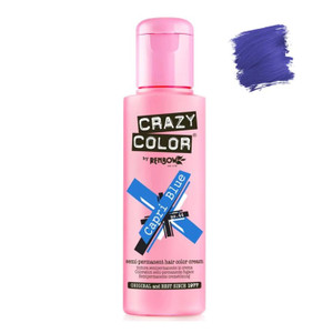 Crazy Color Semi Permanent Hair Colour 100ml-Capri Blue #044