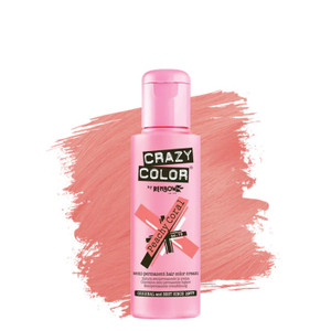 Crazy Color Semi Permanent Hair Colour 100ml-Peachy Coral #070