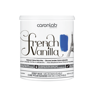 Caronlab French Vanilla Microwaveable Strip Wax 800ml