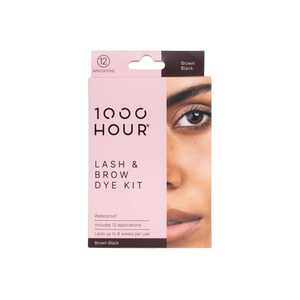 1000 Hour Lash & Brow Dye Kit - Brown Black