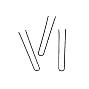 999 Premium Ripple Pins 2” 250pc - Black