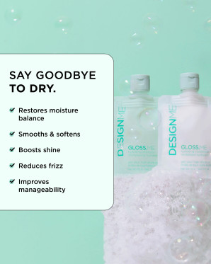 DesignME GlossME Hydrating Shampoo - Pouch 60ml