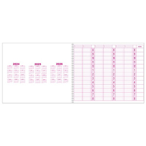 Dateline Professional 6 Column Appointment Book