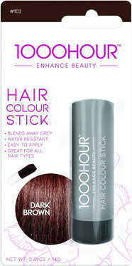1000 Hour Hair Colour Stick 14g - Dark Brown