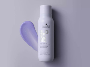 Schwarzkopf Blondme Bond Repair Purple Conditioner 250ml