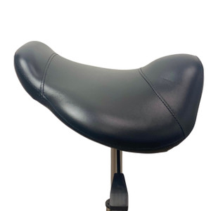 Brumby Stool - Black Base - Click n Clean Castor Wheels