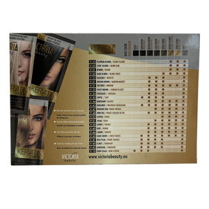 Victoria Beauty Keratin Therapy Hair Colour Shampoo DARK BLONDE V60 40ml