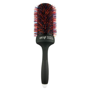 Black Hi Lift Multiplex 53mm round styling brush on white background