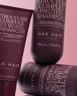 Nak Signature Structure Complex Hair Care Trio Set + BONUS COMB