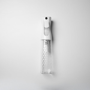 L3VEL3 Beveled Spray Bottle White/Clear 300ml
