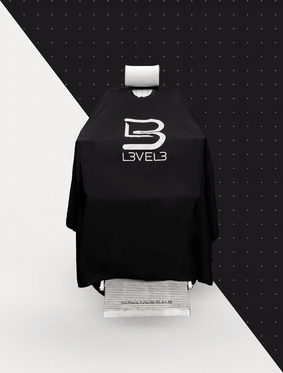 L3VEL3 Professional Rubber Neck Cutting Cape