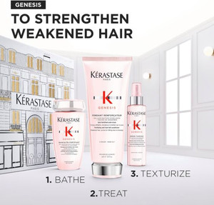 Kerastase Genesis Fondant 3 Piece Gift Set For Strengthen Weak