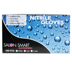 Black Nitrile Gloves 100pcs Pack - Large