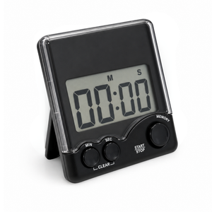 Square Black Digital Timer