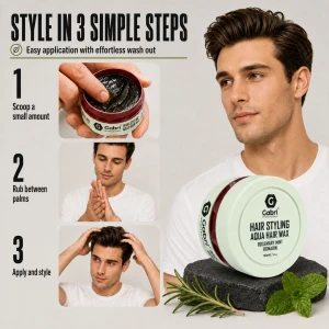 Gabri-Professional Hair Styling Aqua Wax Rosemary Mint 150ml