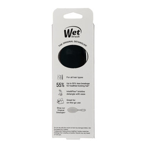 WetBrush Festive Finish Mini Detangler Silver
