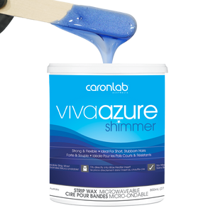 Caronlab Viva Azure Shimmer Strip Wax - 800g