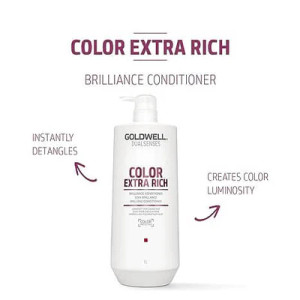 Goldwell Dualsenses Color Extra Rich Brilliance Conditioner 1Litre