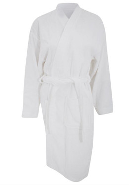 Comfy Adult Unisex Cotton Bath Robe 500gr/m2 Large - White