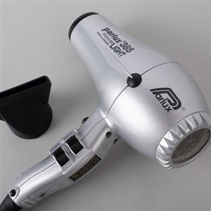 Parlux 385 Power Light Ceramic and Ionic Hair Dryer - Silver