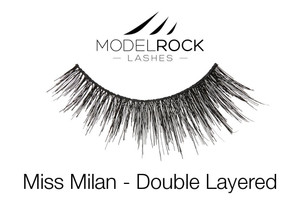 MODELROCK Lashes Miss Milan - Double Layered Lashes