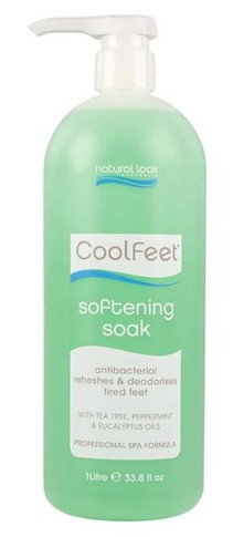 Natural Look Cool Feet Softening Soak   1 litre